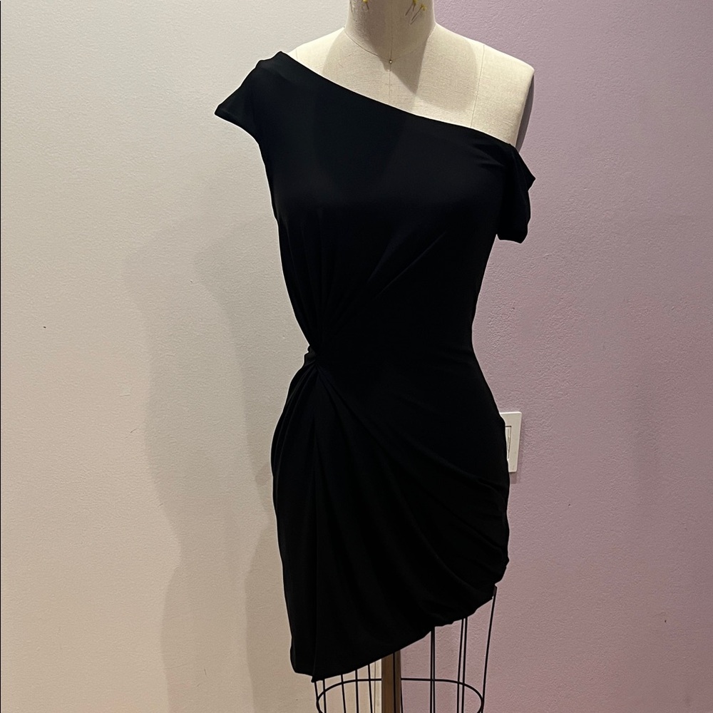 Elegant Black Off-Shoulder Dress